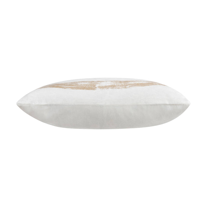 Luxury Leyla Ivory Gold Pillow