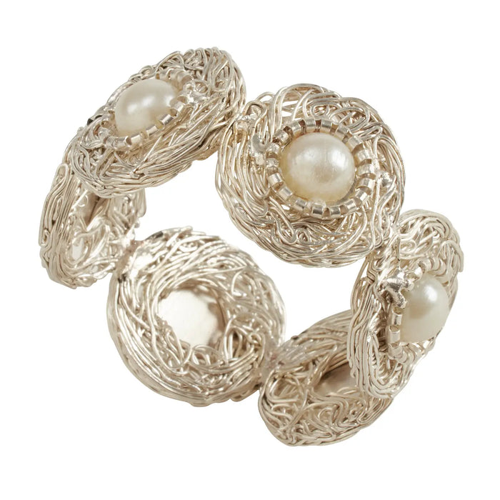 Pearl Bead Napkin Ring