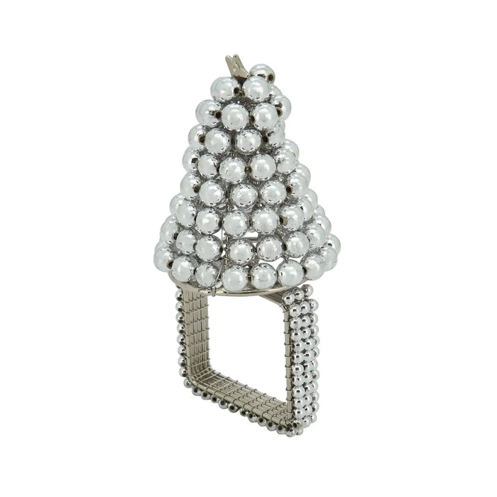 Pearl Christmas Tree Napkin Ring