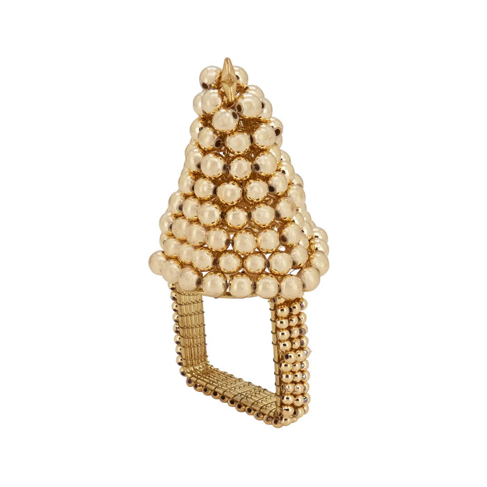 Pearl Christmas Tree Napkin Ring