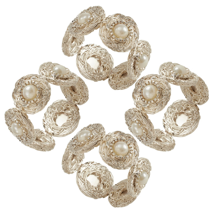 Pearl Bead Napkin Ring