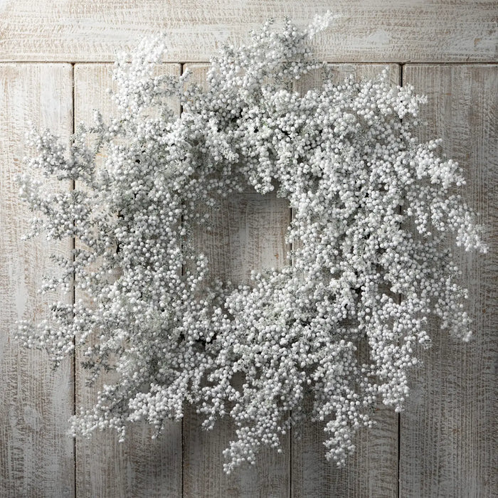 Frosted Juniper Berry Wreath