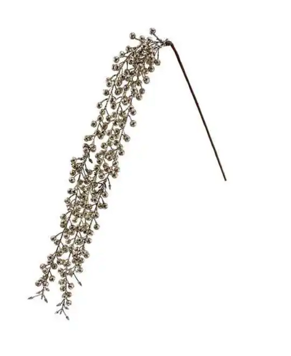 White dripping berry stem, 42 inches