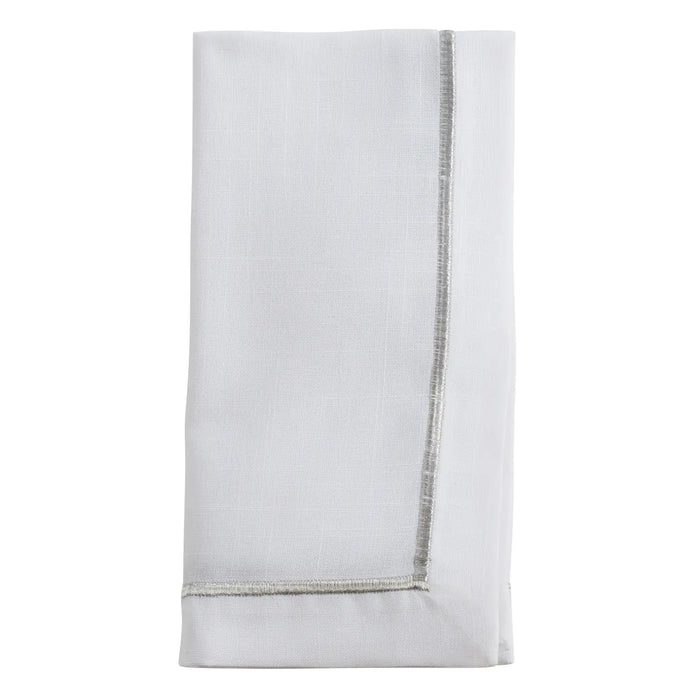 Embroidered Line Design Napkin